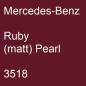 Preview: Mercedes-Benz, Ruby (matt) Pearl, 3518.